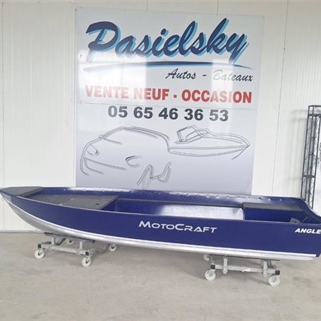 Barque de pêche alu MotoCraft Angler 440