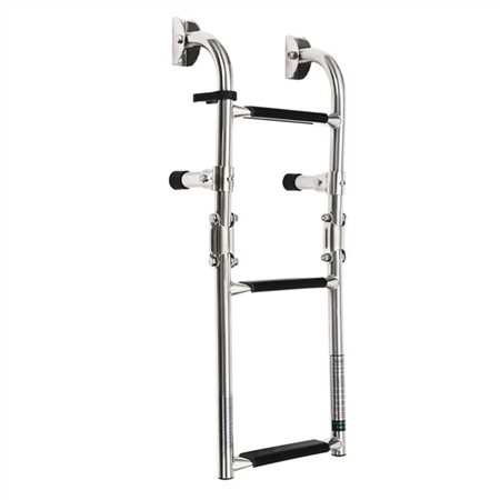 Echelle en acier inoxydable ‐3 marches Kimple