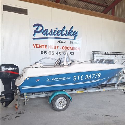 Quicksilver 500 Commander Open avec Mercury 75cv et remorque
